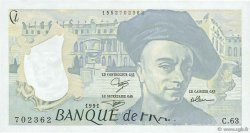 50 Francs QUENTIN DE LA TOUR FRANCIA  1991 F.67.17 EBC
