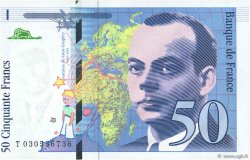50 Francs SAINT-EXUPÉRY modifié FRANCIA  1997 F.73.04 SC