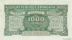 1000 Francs MARIANNE FRANKREICH  1945 VF.12.01 VZ