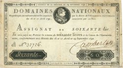 60 Livres FRANCE  1790 Ass.05a
