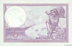 5 Francs FEMME CASQUÉE FRANKREICH  1918 F.03.02 fST+