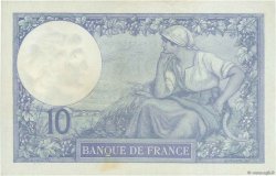 10 Francs MINERVE FRANCIA  1916 F.06.01 SPL a AU