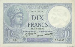 10 Francs MINERVE FRANCIA  1932 F.06.16 q.AU