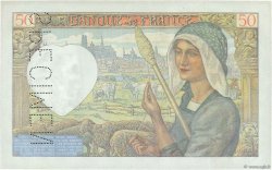 50 Francs JACQUES CŒUR FRANCE  1940 F.19.01Sp UNC-