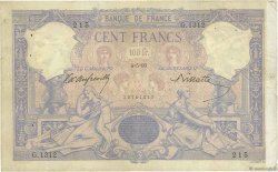 100 Francs BLEU ET ROSE FRANCE  1893 F.21.06 F