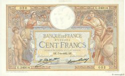 100 Francs LUC OLIVIER MERSON grands cartouches FRANCE  1932 F.24.11 XF+