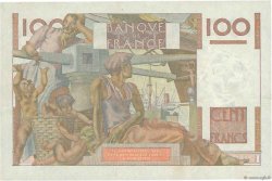 100 Francs JEUNE PAYSAN filigrane inversé FRANCE  1952 F.28bis.02 VF+