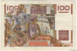 100 Francs JEUNE PAYSAN filigrane inversé FRANKREICH  1954 F.28bis.05 VZ