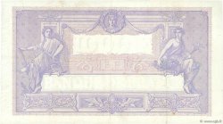 1000 Francs BLEU ET ROSE FRANKREICH  1921 F.36.37 fVZ
