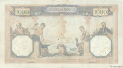 1000 Francs CÉRÈS ET MERCURE FRANKREICH  1929 F.37.03 SS