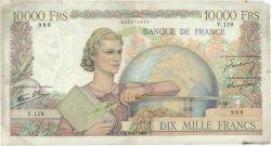 10000 Francs GÉNIE FRANÇAIS FRANCE  1946 F.50.05 F