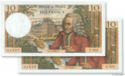 10 Francs VOLTAIRE FRANCE  1967 F.62.28 UNC