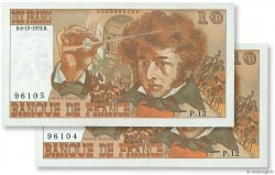 10 Francs BERLIOZ sans signatures FRANCIA  1978 F.63bis.01 q.AU