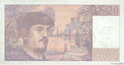 20 Francs DEBUSSY FRANCIA  1989 F.66.10B26 BB
