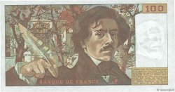 100 Francs DELACROIX FRANKREICH  1978 F.68.01A1 fST+