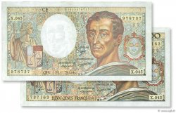 200 Francs MONTESQUIEU FRANCIA  1987 F.70.07 MBC+