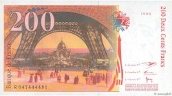 200 Francs EIFFEL FRANCE  1996 F.75.03b SPL