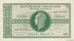 1000 Francs MARIANNE FRANKREICH  1945 VF.13.02 VZ+