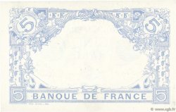 5 Francs BLEU FRANCIA  1915 F.02.29 FDC