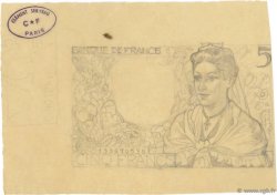 5 Francs BERGER FRANKREICH  1936 F.05.00D1 VZ