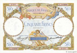 50 Francs LUC OLIVIER MERSON type modifié FRANCIA  1933 F.16.04 EBC