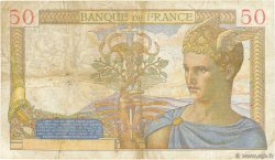 50 Francs CÉRÈS modifié FRANCIA  1937 F.18.01 BC