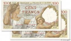 100 Francs SULLY FRANCE  1941 F.26.44