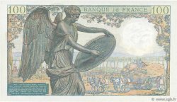 100 Francs DESCARTES FRANCE  1942 F.27.01 UNC