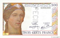 300 Francs FRANCE  1938 F.29.01Sp