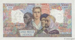 5000 Francs EMPIRE FRANÇAIS FRANKREICH  1947 F.47.60