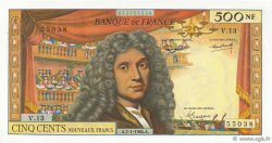 500 Nouveaux Francs MOLIÈRE FRANCE  1964 F.60.06 AU