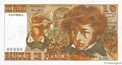 10 Francs BERLIOZ FRANCE  1972 F.63.01S UNC