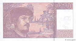 20 Francs DEBUSSY à fil de sécurité FRANCE  1993 F.66bis.05A45 NEUF