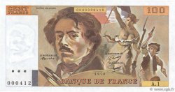 100 Francs DELACROIX FRANCE  1978 F.68.01A1