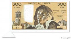 500 Francs PASCAL FRANKREICH  1977 F.71.17 VZ to fST