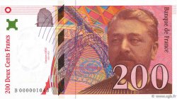 200 Francs EIFFEL FRANCE  1995 F.75.01 UNC-