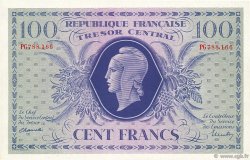 100 Francs FRANKREICH  1943 VF.06.01a fST