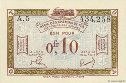 10 Centimes FRANCE regionalism and miscellaneous  1923 JP.135.02 UNC