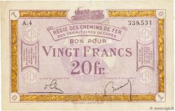 20 Francs FRANCE regionalism and various  1923 JP.135.08 VF