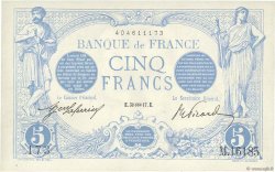 5 Francs BLEU FRANCE  1917 F.02.47 SPL+