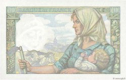 10 Francs MINEUR FRANCE  1942 F.08.03 UNC