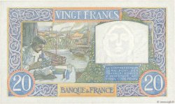 20 Francs TRAVAIL ET SCIENCE FRANCIA  1940 F.12.11 FDC