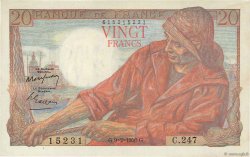 20 Francs PÊCHEUR FRANCIA  1950 F.13.17a q.FDC