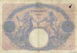 50 Francs BLEU ET ROSE FRANKREICH  1905 F.14.17 fS