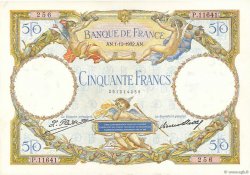 50 Francs LUC OLIVIER MERSON type modifié FRANCE  1932 F.16.03