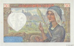 50 Francs JACQUES CŒUR FRANKREICH  1940 F.19.01 fST+