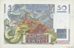 50 Francs LE VERRIER FRANCIA  1950 F.20.16 FDC