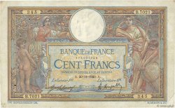 100 Francs LUC OLIVIER MERSON sans LOM FRANCIA  1920 F.23.13 MB