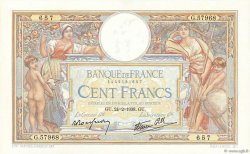 100 Francs LUC OLIVIER MERSON type modifié FRANCIA  1938 F.25.12 EBC+