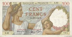 100 Francs SULLY FRANKREICH  1939 F.26.01 fSS